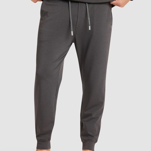 Cozy Earth NWT Bamboo Ultra Soft Joggers Charcoal Stretch Classic Mens L